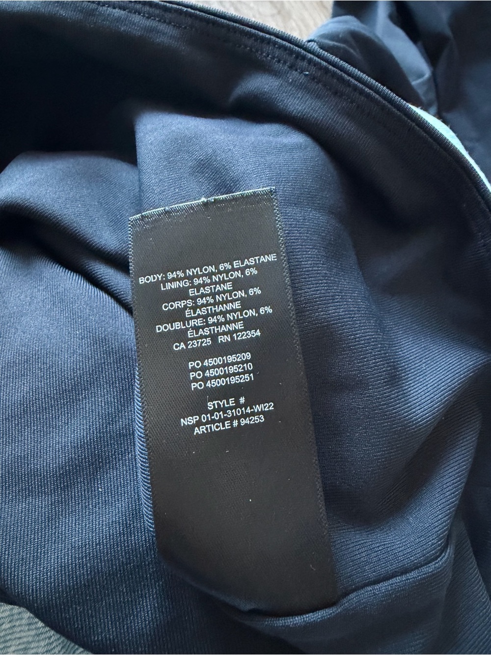 Aritzia Babaton Contour Black Long-Sleeve Crewneck Top - Picture 3 of 4
